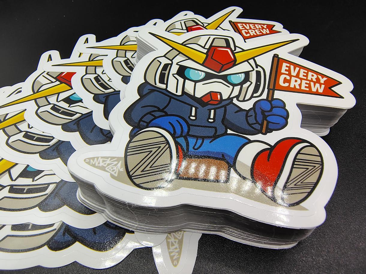 Every Crew Gundam Sticker
