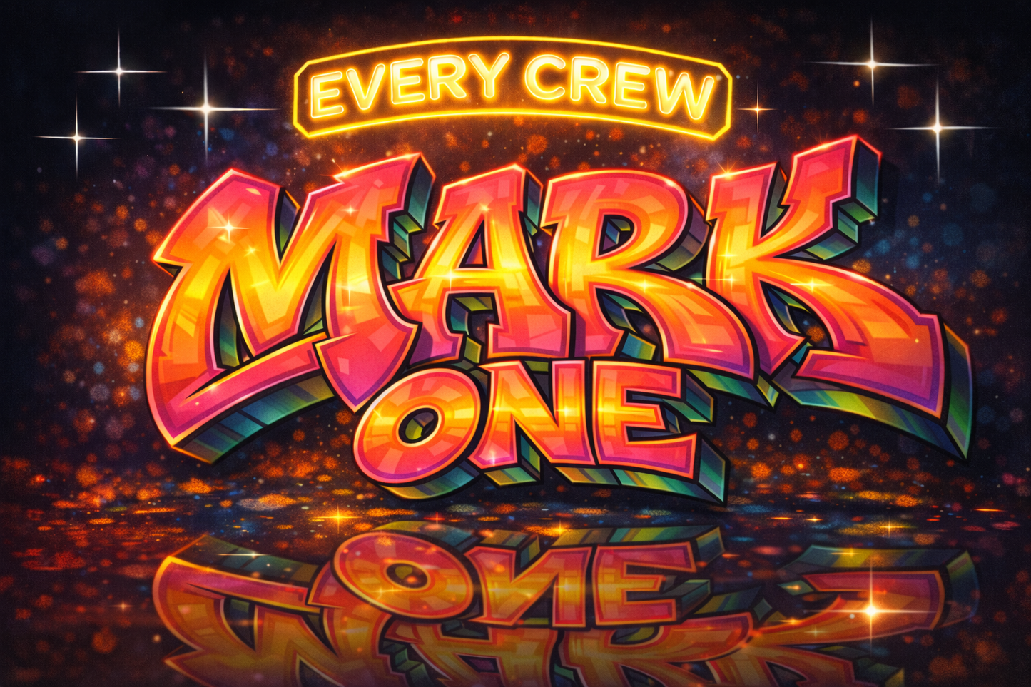 MarkOne Disco Sticker