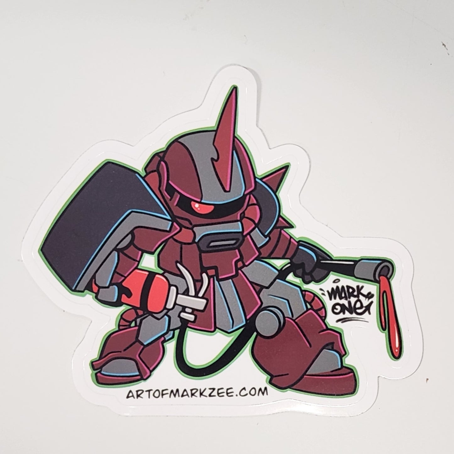 Gundam/Zaku Sticker