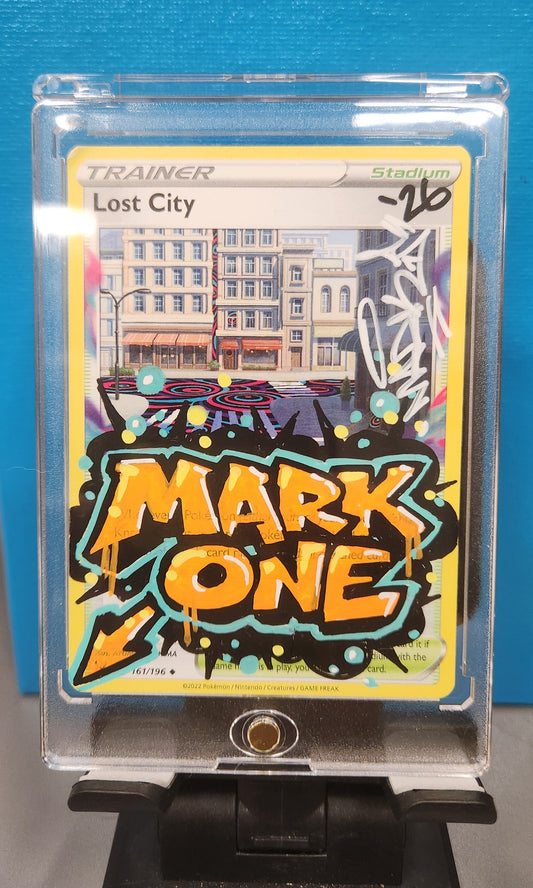 LOST CITY Pokemon Trainer MARKONE Card