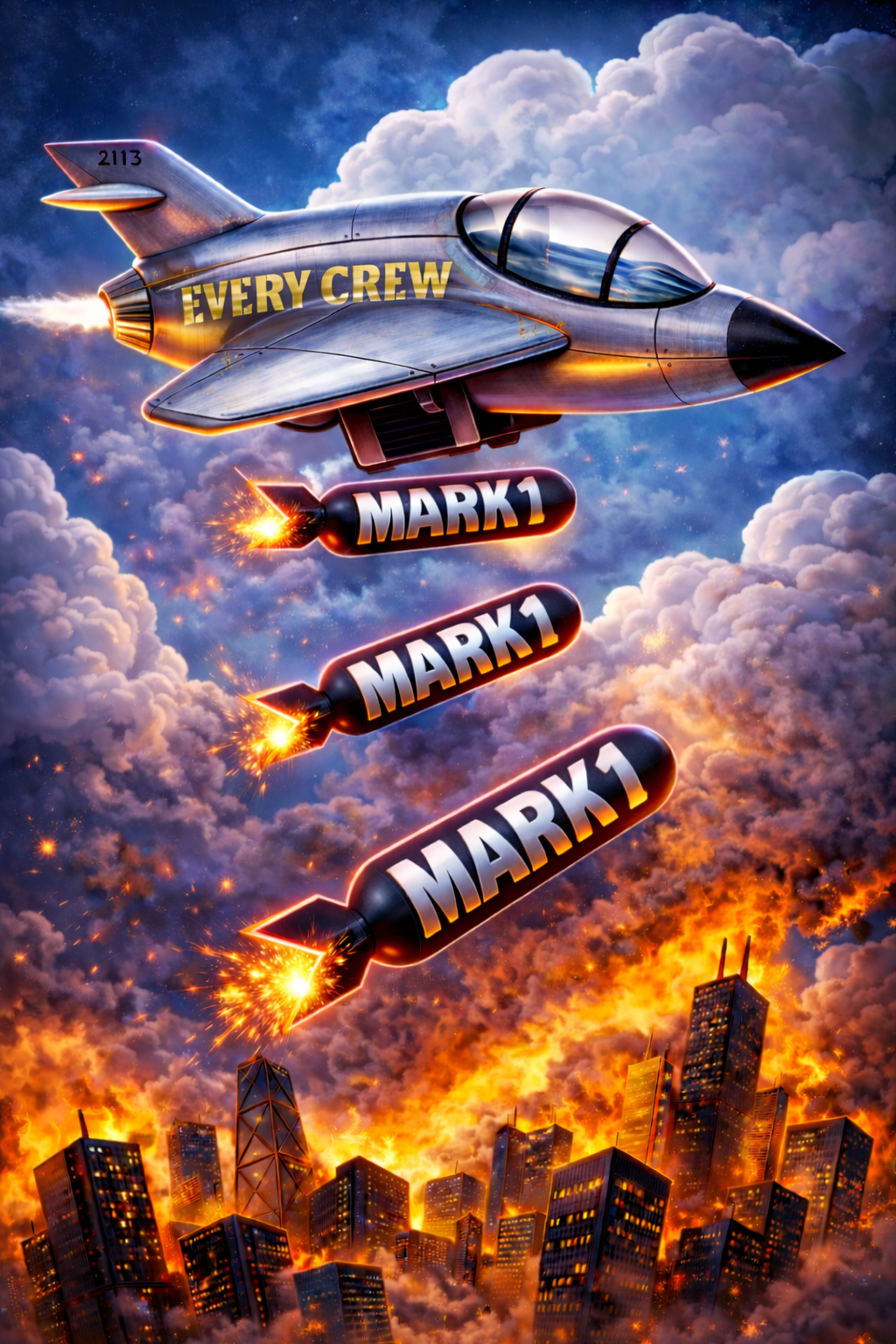 MarkOne Bomb The City Sticker