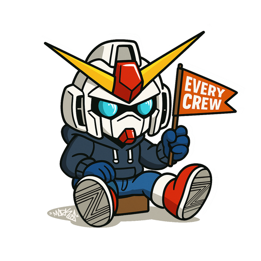 Every Crew Gundam Sticker